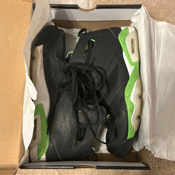 jordan 6 rings electric green